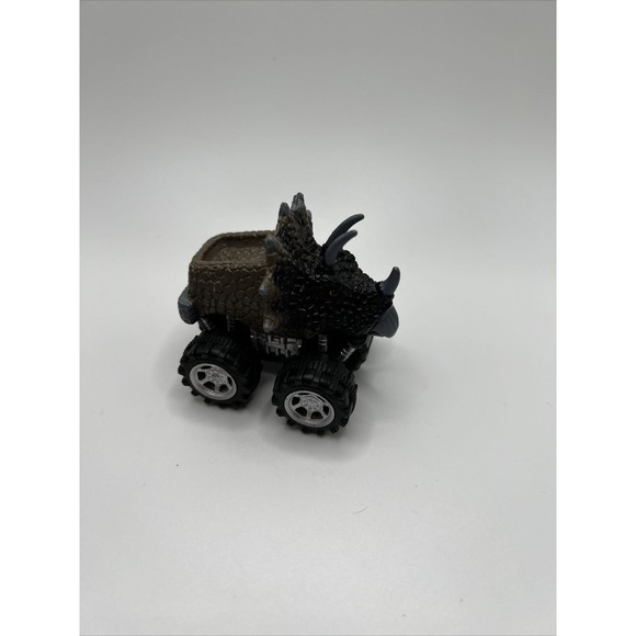 Dino Heads Pullback Friction Cars Dinosaur Monster Truck Toy Vehicle (Lot of 5) - Picture 2 of 6